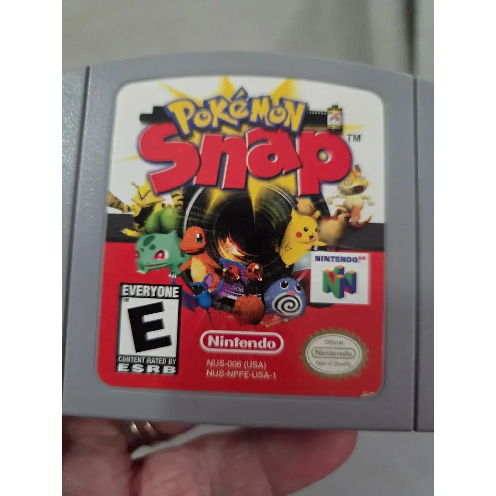 Pokemon Snap Nintendo 64 N64 Game Cartridge Authentic Tested Working